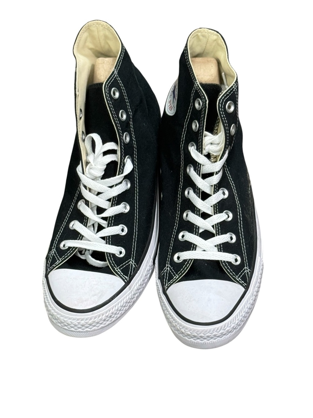 Converse All Star Classic Black High-Top Canvas Sneakers Two Left Shoes New